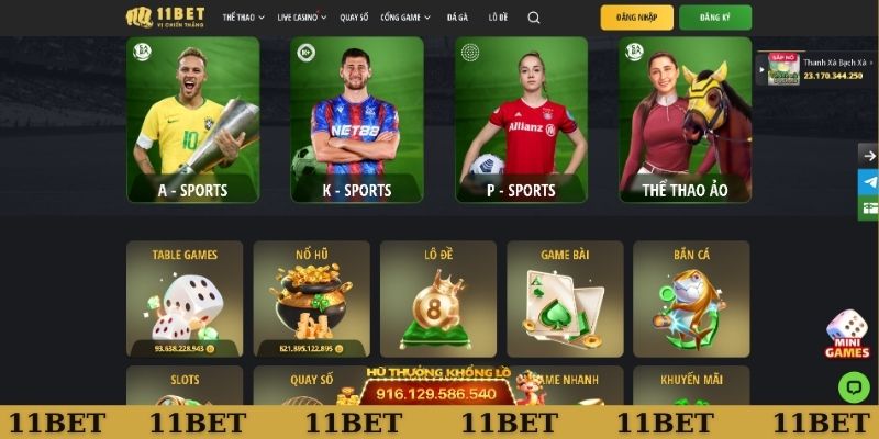 Kho game khủng với đa dạng lựa chọn